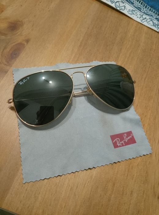 Ray Ban Aviator Original RB3025, Polarizați, Large Noi
