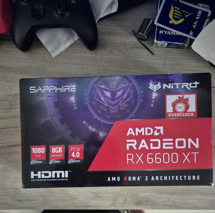 Sapphire Nitro+ RX 6600 XT 8GB – нова термопаста и термопадове, пълна профилактика