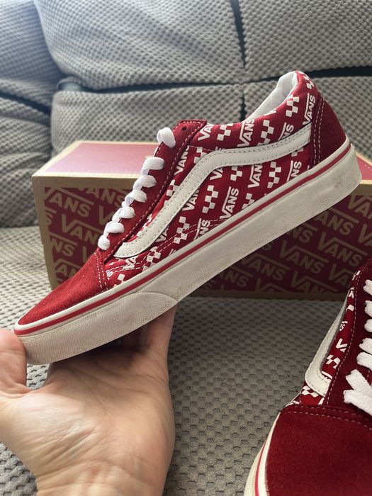 Vans old skool logo print