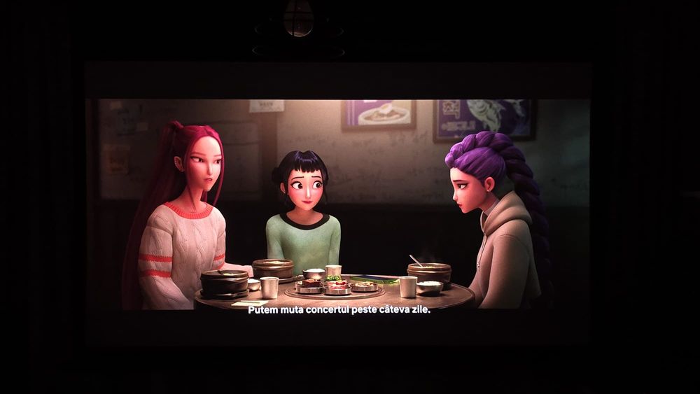 Vopsea ecran proiectoare tri-laser anti-speckle Valerion Xgimi Hisense