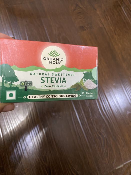 Стевия Натуральный подсластитель Organic India Stevia (25 саше)