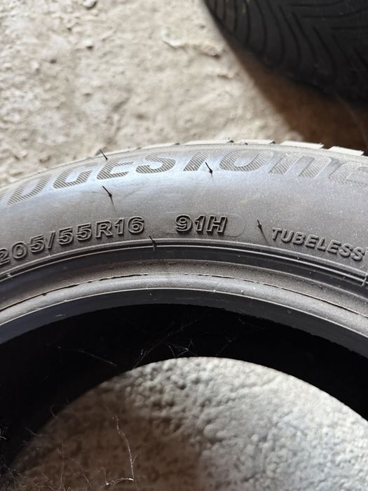 205/55/16 BRIDGESTONE RunFlat 4бр. 5.5мм