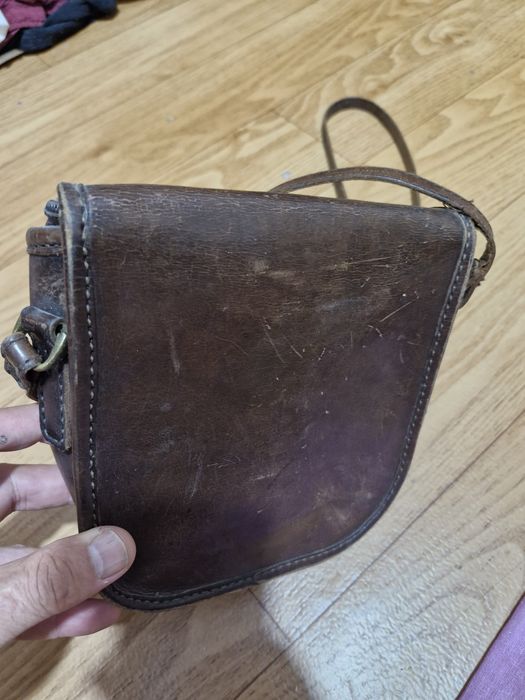 Кожаная сумка, барсетка