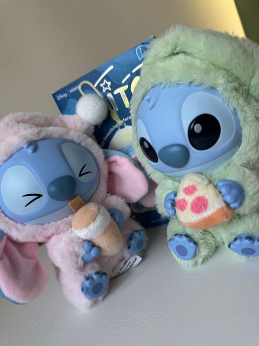 Распродажа Стич лабубу 100% оригинал Eat something before sleep