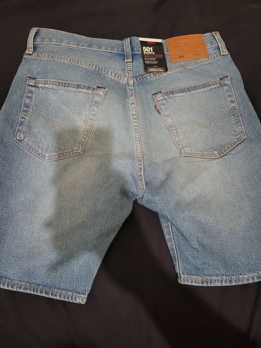 Kъси дънкови панталони Levi's 501 W32 x 9