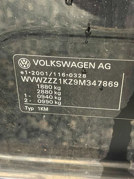 VW Golf 5 1.4 Benzina 88 Cp 2009