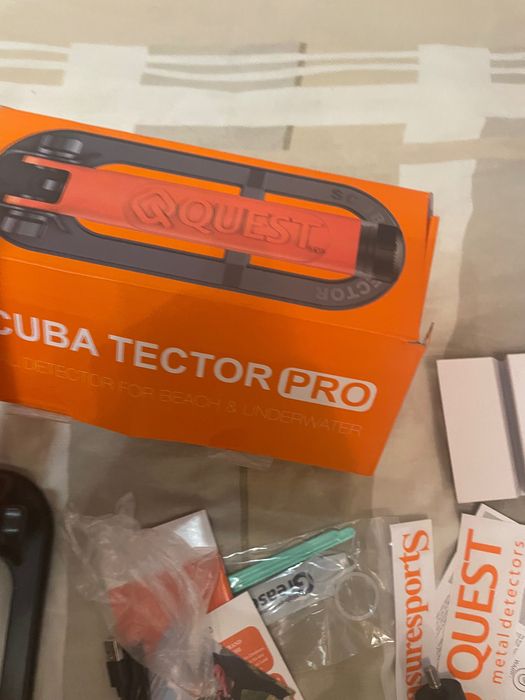 Металотърсач пинпойнтер металдетектор подводен пулс индукция scuba tector pro quest
