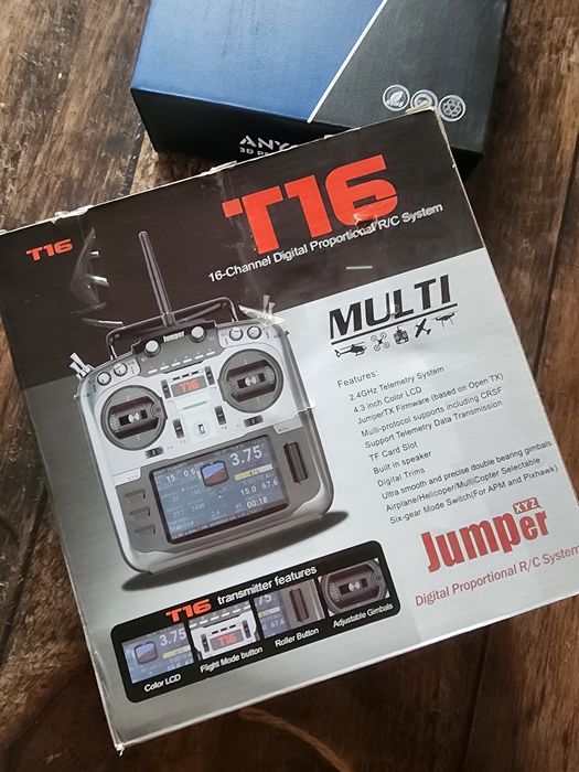 Radiocomanda jumper t16 pro, drone, aeromodele, masinute