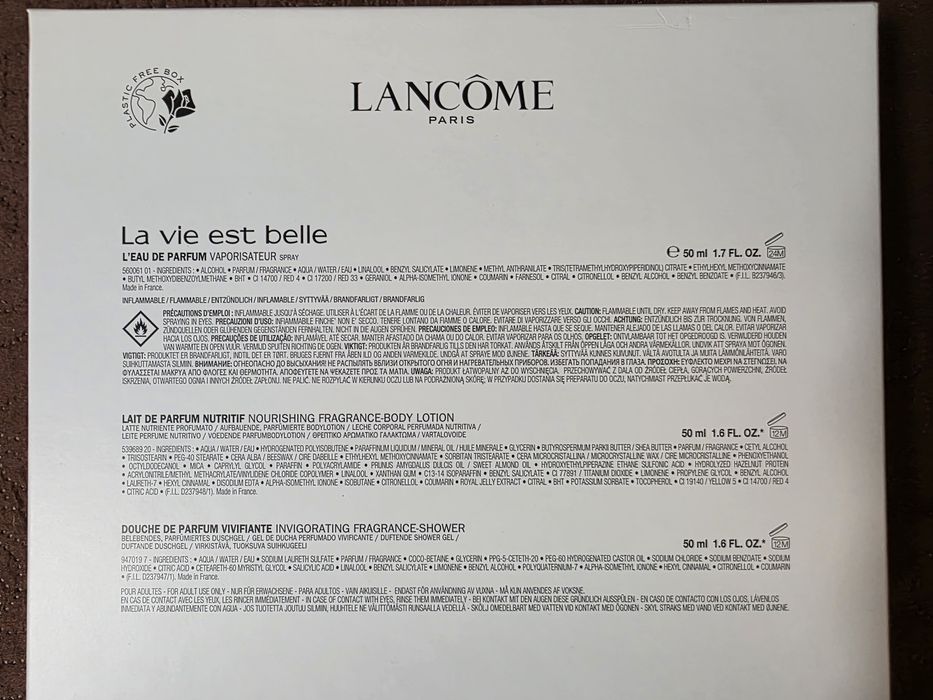 Set La vie est belle Lancome