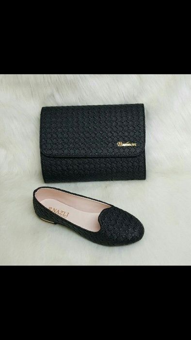 Набор клатч+балетки продается