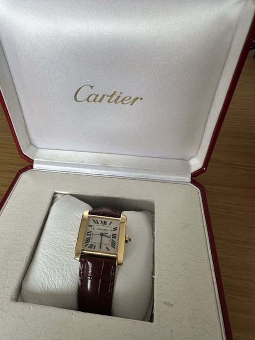ceas Cartier Francaise Large 18k