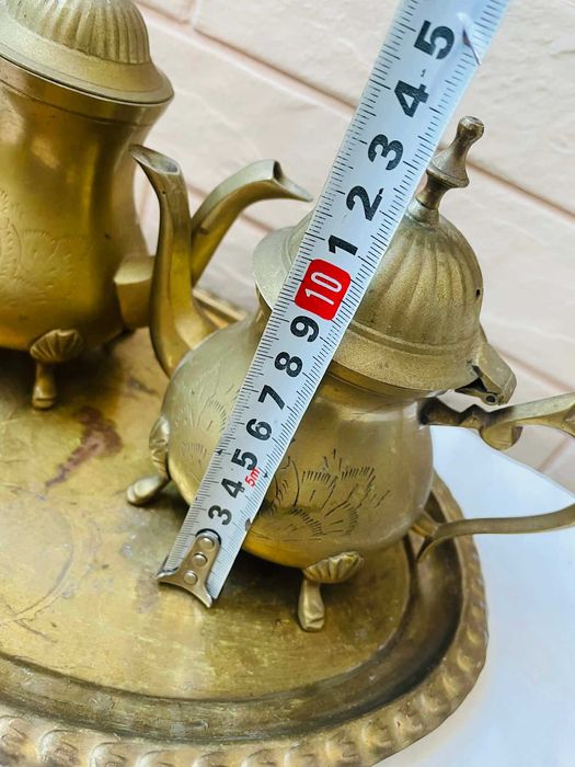 Красив месингов комплект от Англия