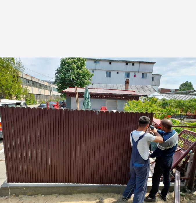 Executam garduri și porți la comanda clientului