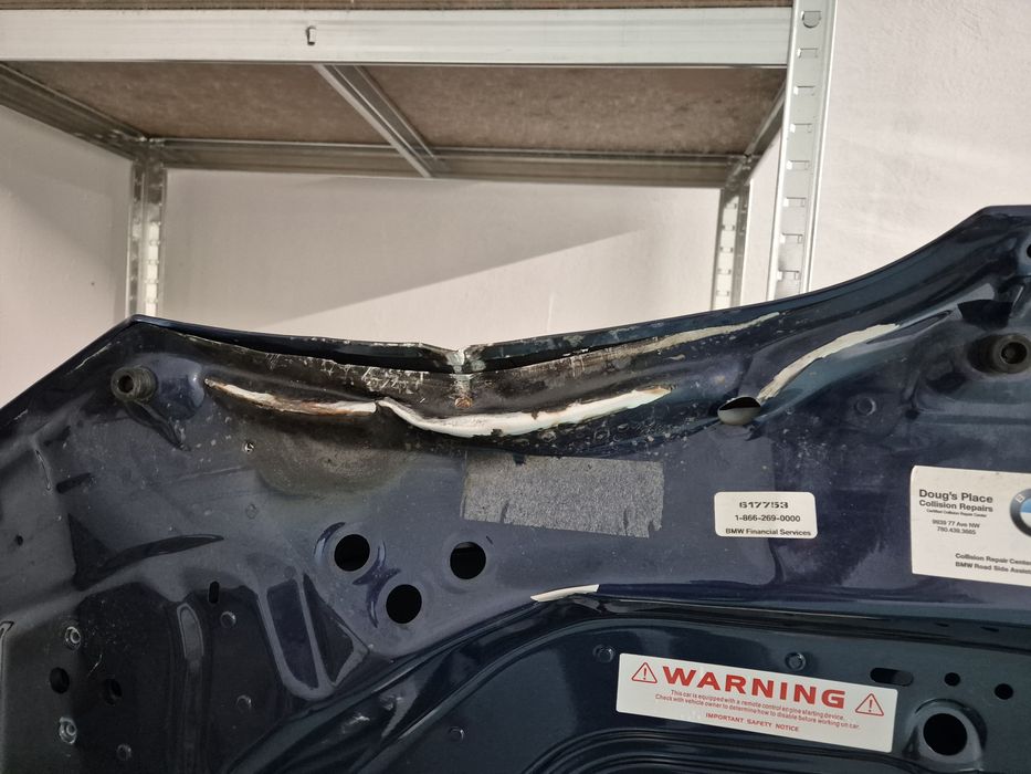 Капак БМВ х3 г01 bmw x3 g01 ( ЩЕТА )