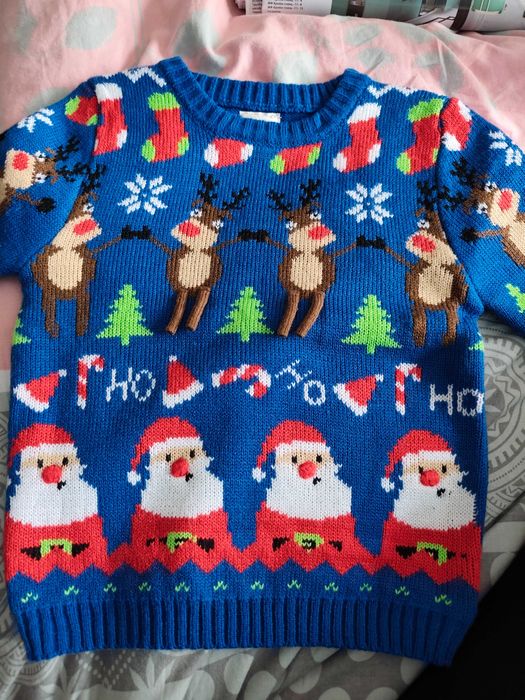 Детски коледни пуловери