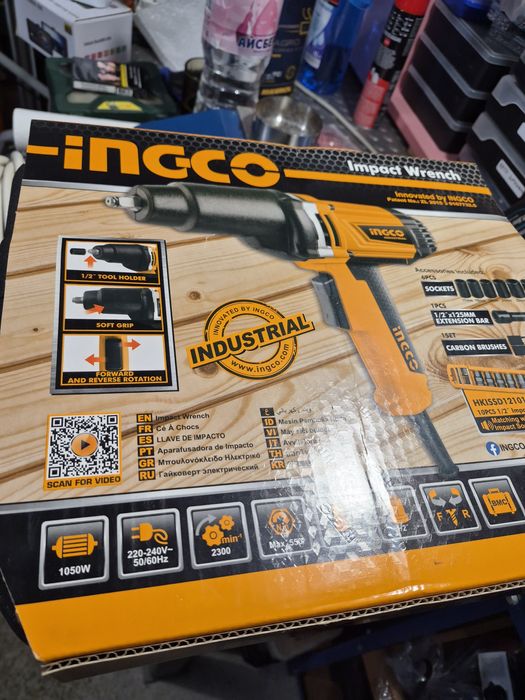 Ел.гайковерт INGCO Industrial 1/2