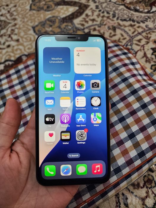 Iphone XS Max LL/A 64GB Bat 100% Black