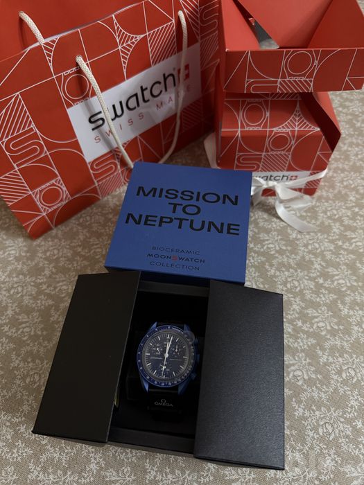 Omega swatch mission to neptune original USA buy