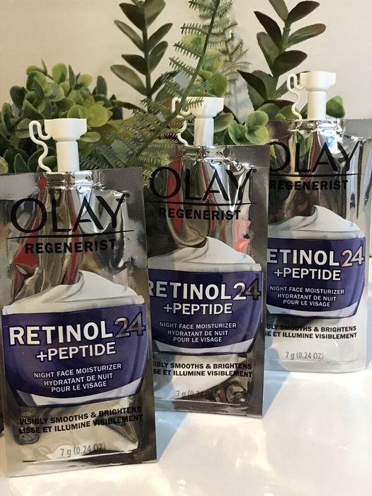 Olay regenerist Retinol 24+peptide 
Night face moisturizer hydration