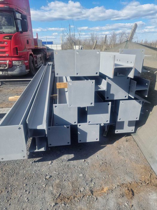 Vand hala metalica 6x21m