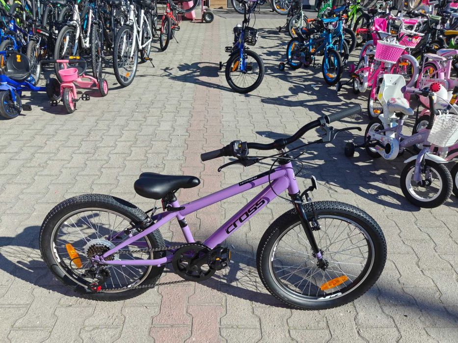 CROSS Велосипед 20" HARMONY лилав