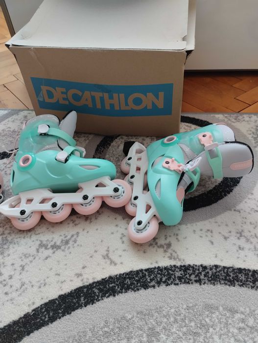 Ролери Decathlon + каска