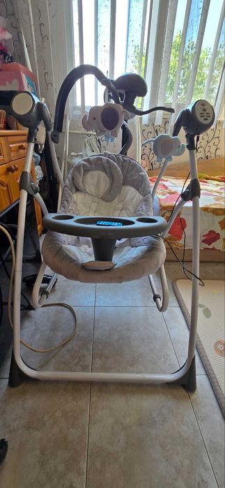 Бебешка електрическа люлка  Cangaroo Swing Star