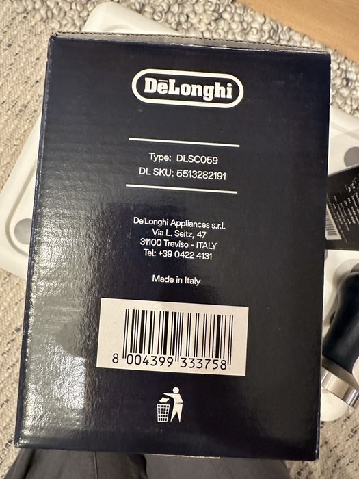 Knock box pentru zațul de cafea Delonghi