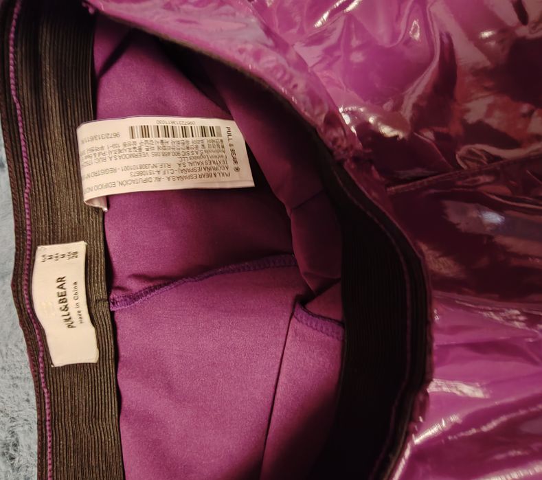 Colanți noi Pull& Bear latex  îmblăniți