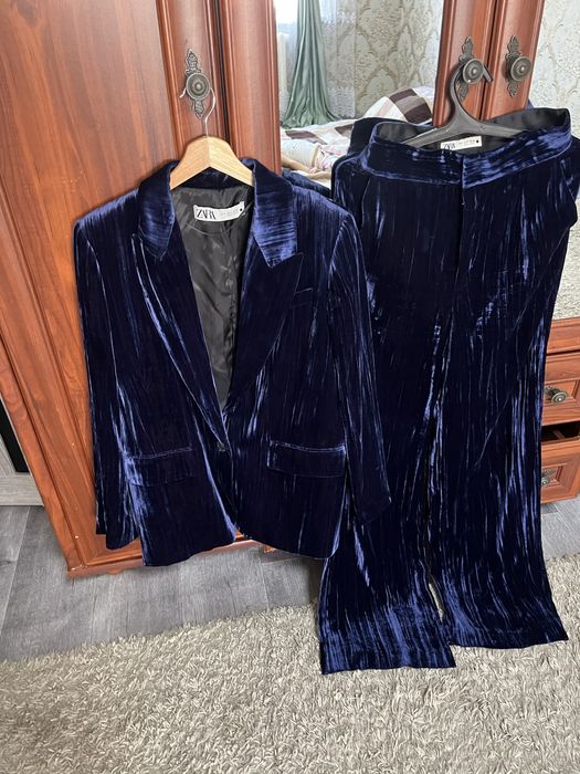 Двойка велюр S размер