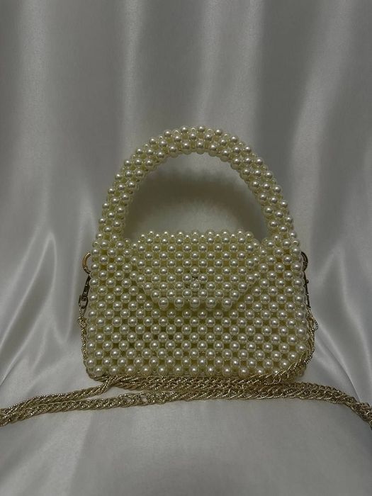 сумка из бусин ручная работа