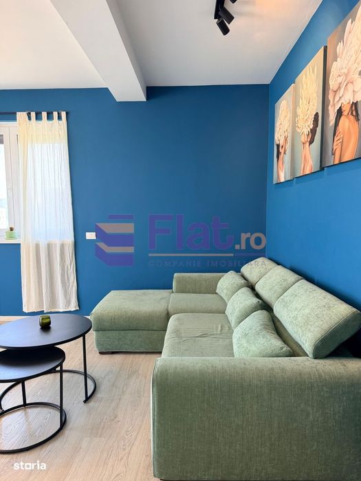 Penthouse de închiriat | 2 camere | Coresi – Tractorul | Terasă 50 mp