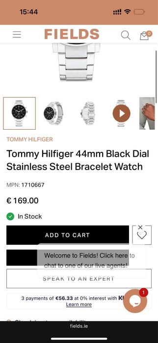 Часы Tommy Hilfiger