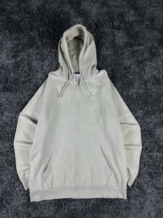 Gymshark Crest Zip Up Hoodie Мъжко Горнище