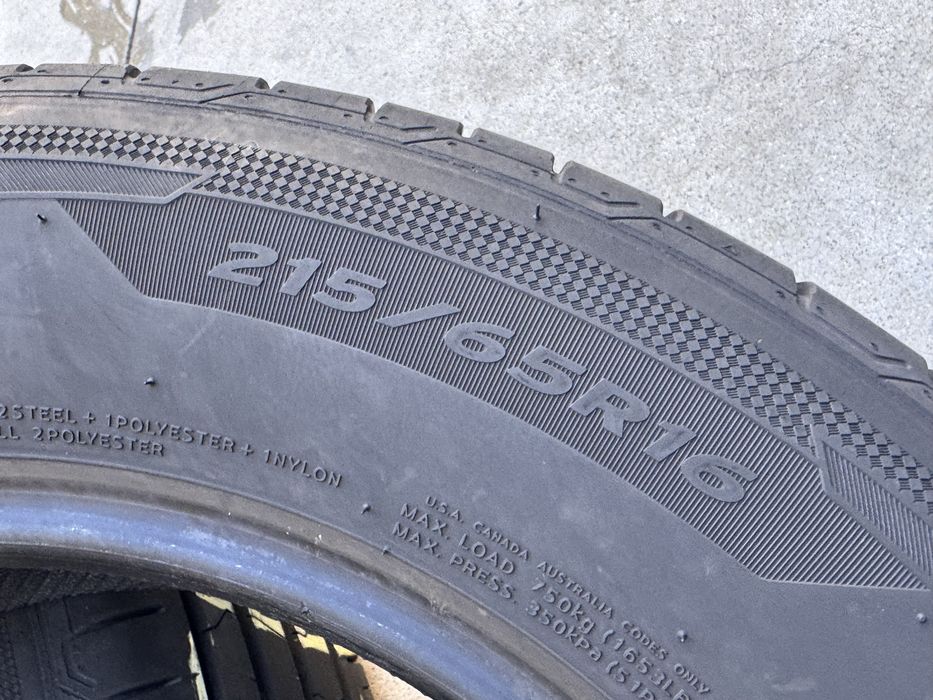 215/65/R16 Hankook Ventus 2бр летни dot2122