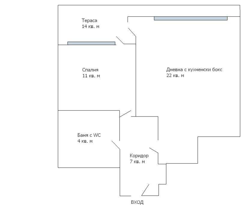 Продава се Двустаен апартамент в Варна, Виница - 56 кв.м за 2429 €/кв.м - Снимка #10