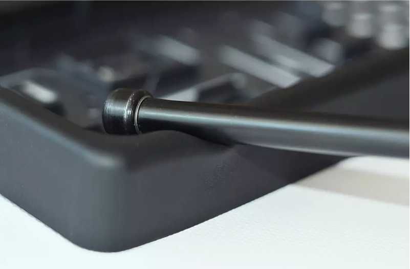 Рамка за регистрационен номер с буфер