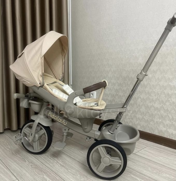 Детская велоколяска Haolaifu HLF 6200 — от 1.5 до 5 лет, складная