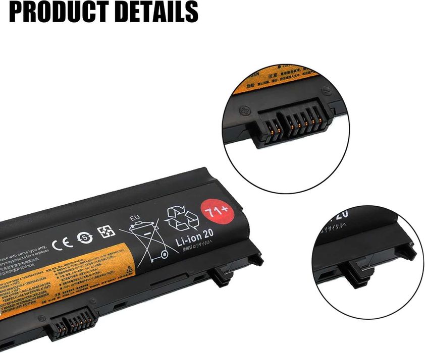 Baterie laptop BLESYS pentru Lenovo L560 L570 (71+), SB10H45074