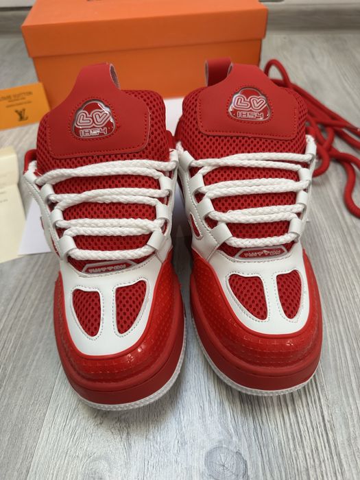 Louis Vuitton Skate Rosu Full Box Calitate Premium