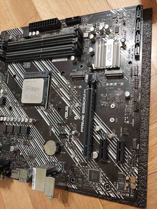 AMD Ryzen 7 3700X + Asus Prime B550M-K