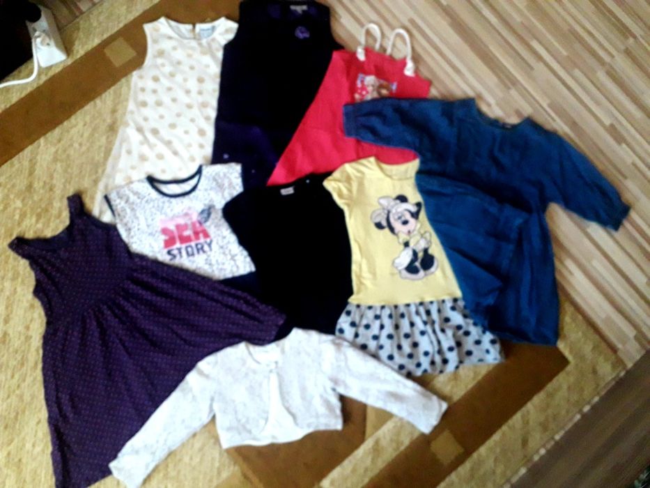 Летни рокли до 116см.