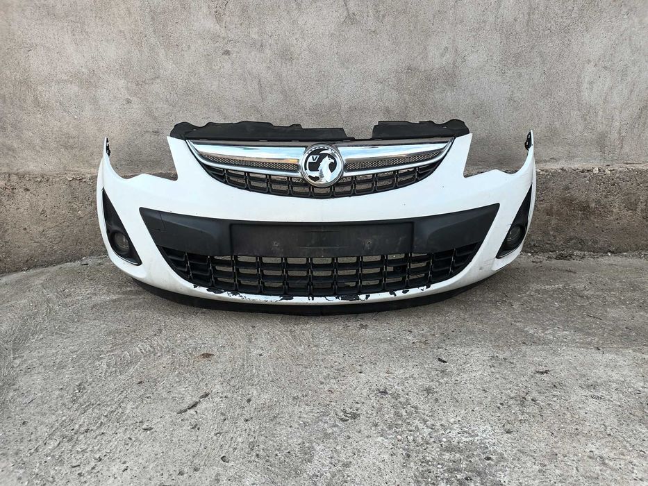 предна броня за опел корса д фейс маска решетки халогени OPEL CORSA D