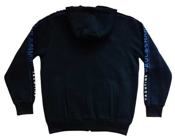Нов PAUL & SHARK мъжки ватиран суитчър 100% Памук Navy Blue M;L;XL;2XL