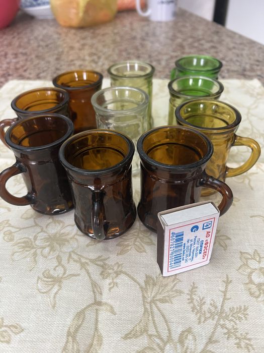 Стаканы стеклянные для кофе