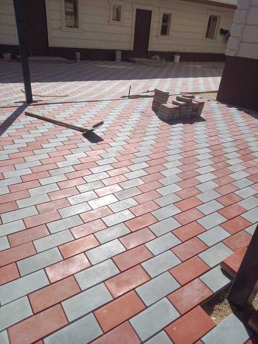 Брусчатка, бордюр