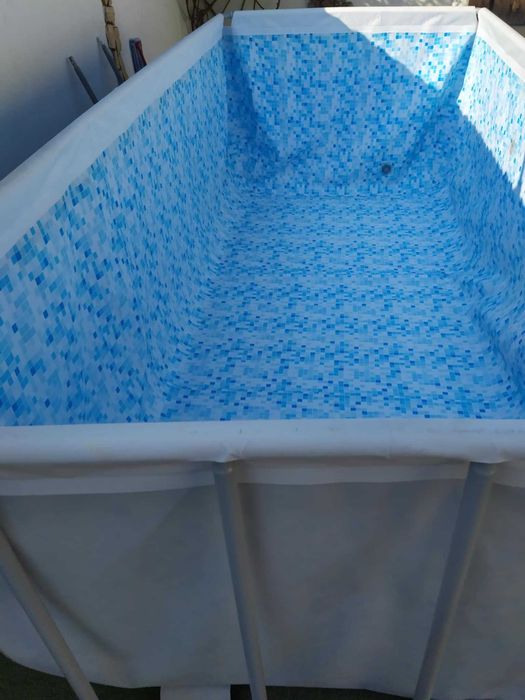 Басейн Bestway пълен комплект + ПОДАРЪЦИ, 4.12 м х 2.01 м х 1.22 м