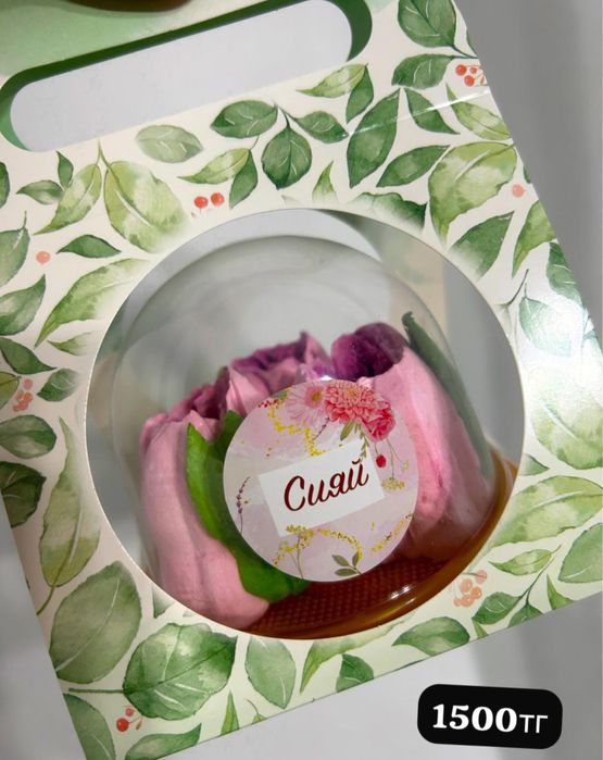 Тюльпаны зефирные