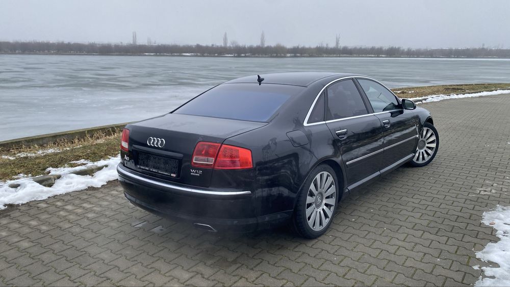 Vand Audi A8 W12  6.0i 450cp/ 2005/ Ventilatie/ Masaj/ VARIANTE 11000€