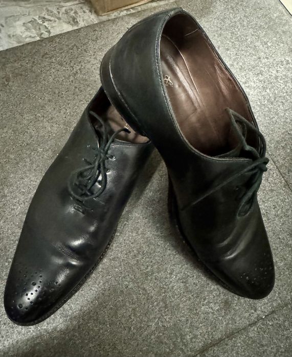 VERO CUOIO италиански елегантни мъжки обувки 43,5